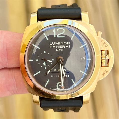 Panerai Luminor Rose Gold PAM289 .